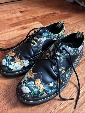 Floral Doc Martin Oxfords